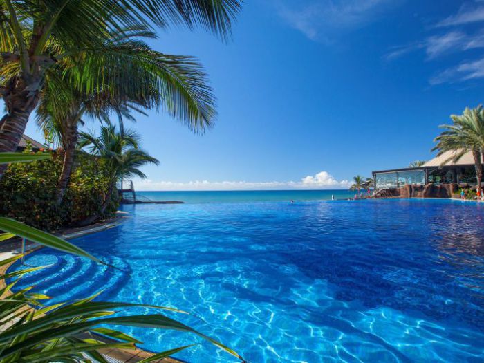 Hotel met verwarmd zwembad op de canarische eilanden